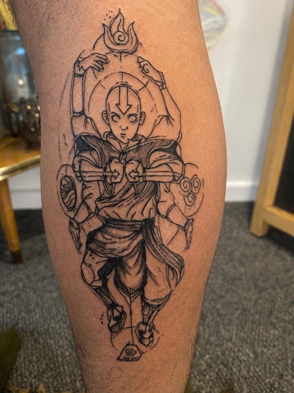 Studio piece - custom tattoo artwork